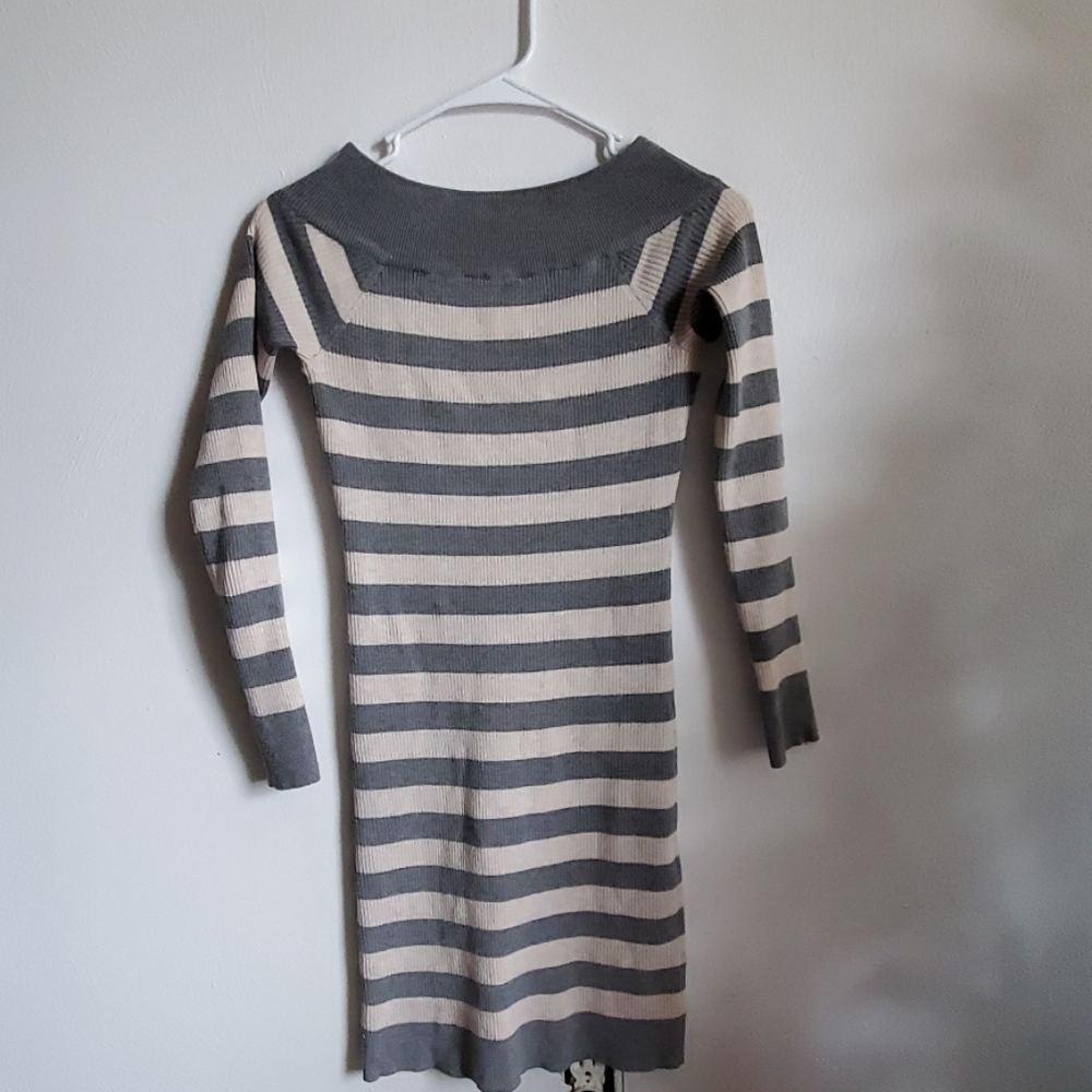 Off Shoulder Sweater Dress